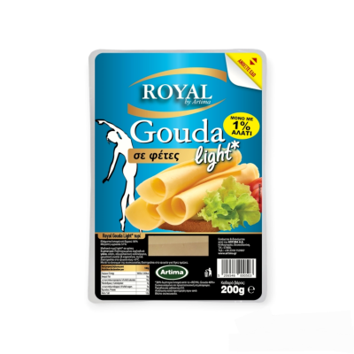 ΓΚΟΥΝΤΑ LIGHT ROYAL ΣΕ ΦΕΤΕΣ 200gr