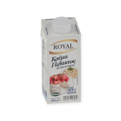 ΚΡΕΜΑ ΓΑΛΑΚΤΟΣ ROYAL 36% 200ML
