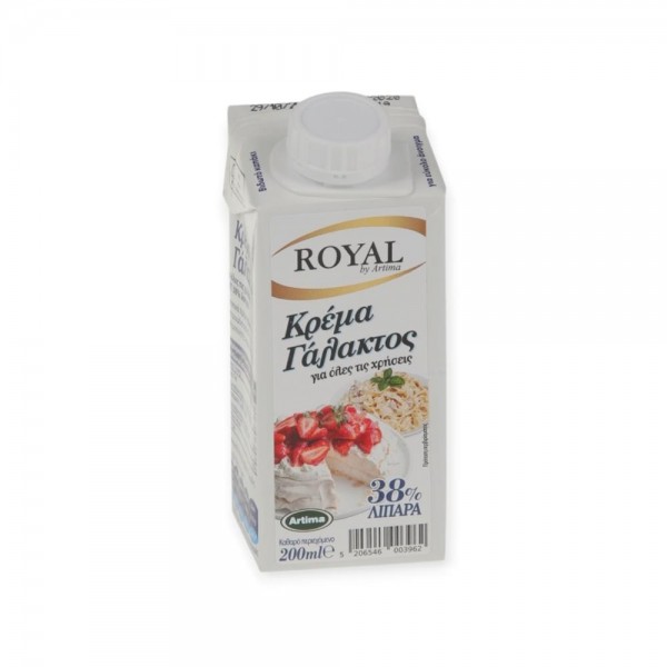 ΚΡΕΜΑ ΓΑΛΑΚΤΟΣ ROYAL 36% 200ML
