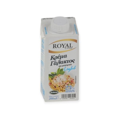 ΚΡΕΜΑ ΓΑΛΑΚΤΟΣ ROYAL LIGHT 23% 200ml
