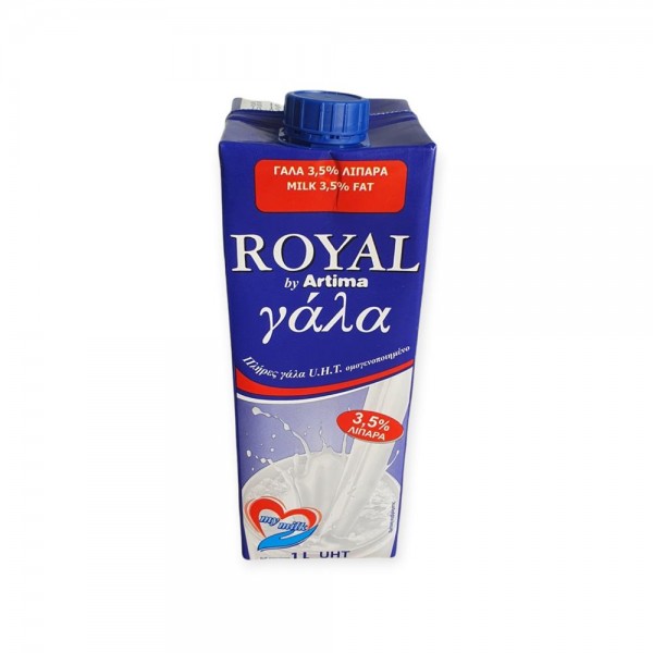 ΓΑΛΑ ROYAL UHT 3,5% ΛΙΠ 1L ΜΕ ΚΑΠΑΚΙ