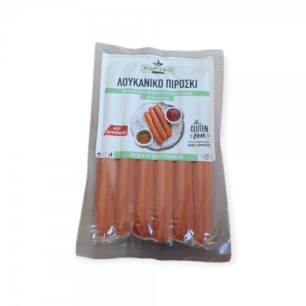 ΛΟΥΚΑΝΙΚΟ ΠΙΡΟΣΚΙ 500GR (16-16) ΧΑΡΙΝΟ