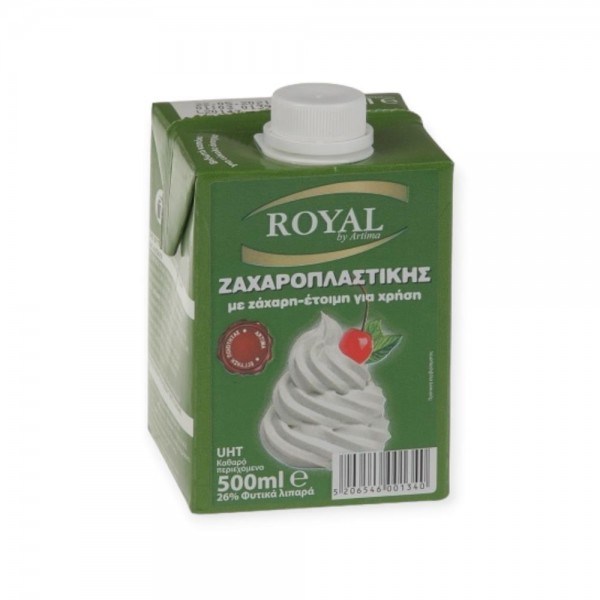 ΦΥΤΙΚΗ ΚΡΕΜΑ ΖΑΧΑΡΟΠΛΑΣΤΙΚΗΣ 500GR ROYAL