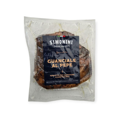ΓΚΟΥΑΝΤΣΙΑΛΕ ΜΕ ΠΙΠΕΡΙ (GUANCIALE)~0,54Kg