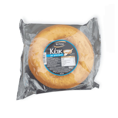 ΚΕΙΚ ΣΤΡΟΓΓΥΛΟ ΜΕ ΓΙΑΟΥΡΤΙ 400GR GECCHELE